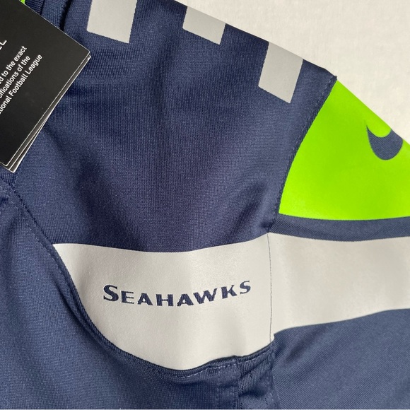 Nike On Field Seattle Seahawks Russell Wilson Jersey Size Small - Picture 2 of 8